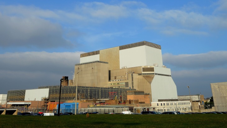 英國Hinkley Point B核電站最遲于2022年7月退役