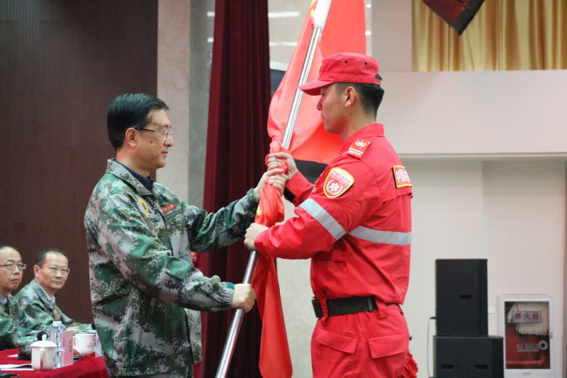 江蘇省人民防空常州訓(xùn)練基地在中國(guó)安能二局常州分公司掛牌成立