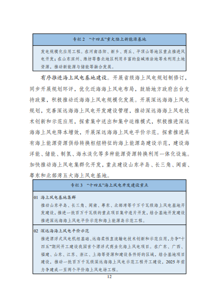 發(fā)改委、能源局等九部委聯(lián)合印發(fā)發(fā)布“十四五”可再生能源規(guī)劃！