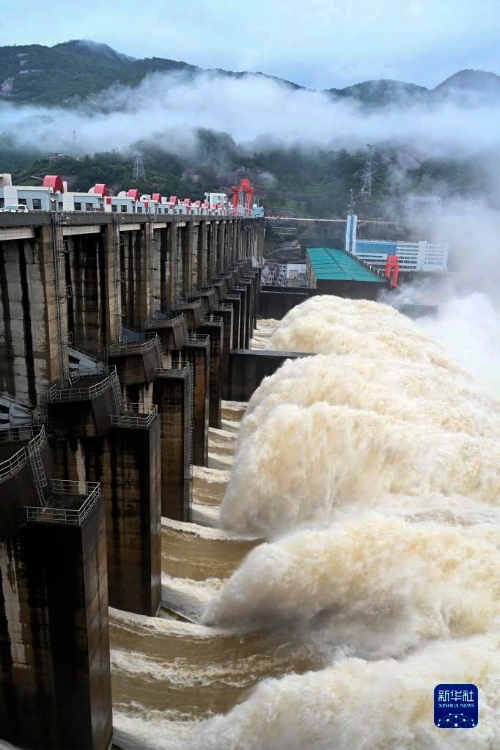 水口水電站最大洪峰安全過(guò)境